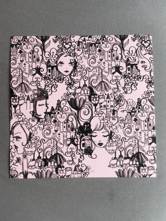 pink duchess print