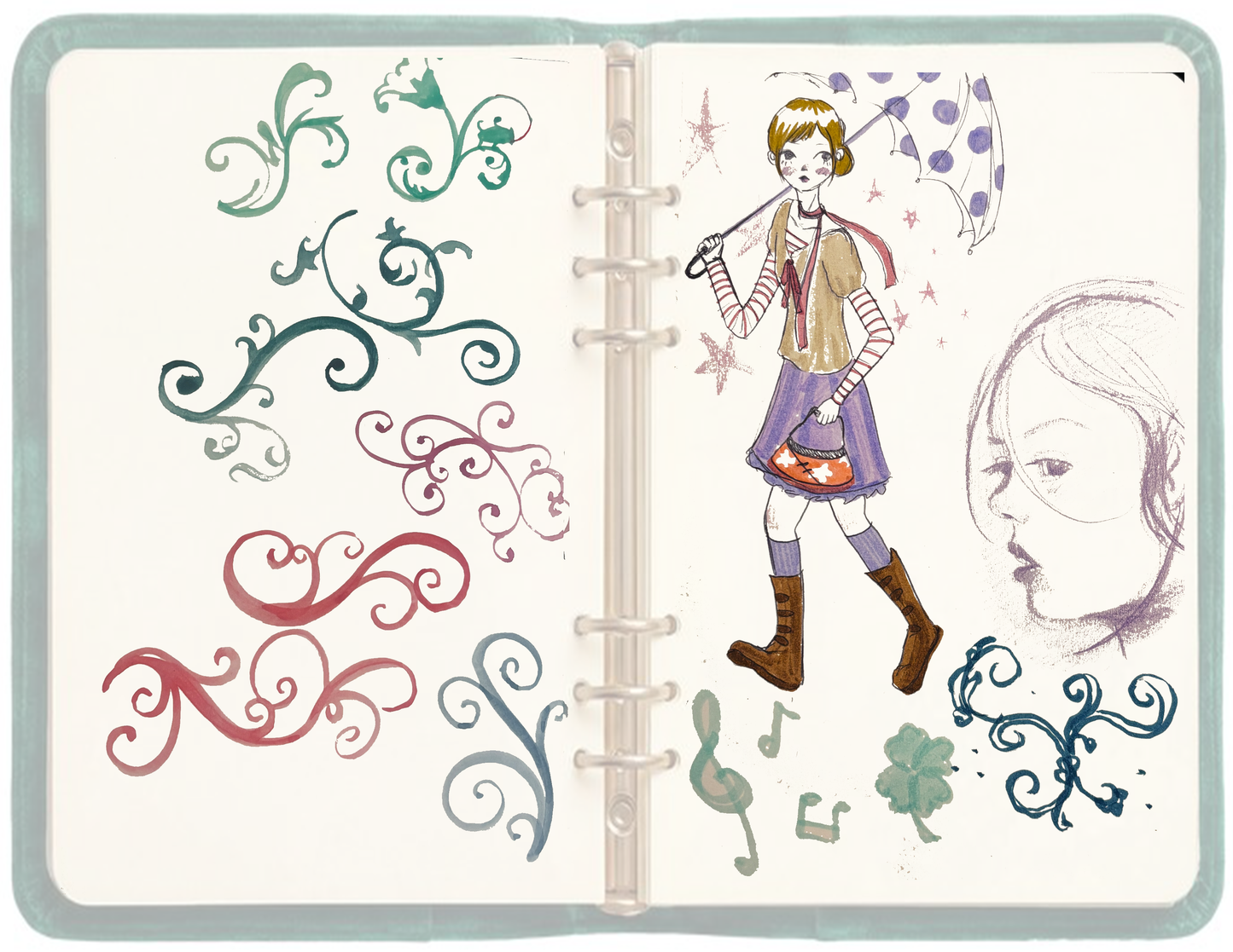 namahakyung sketchbook zine