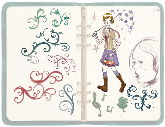 namahakyung sketchbook zine