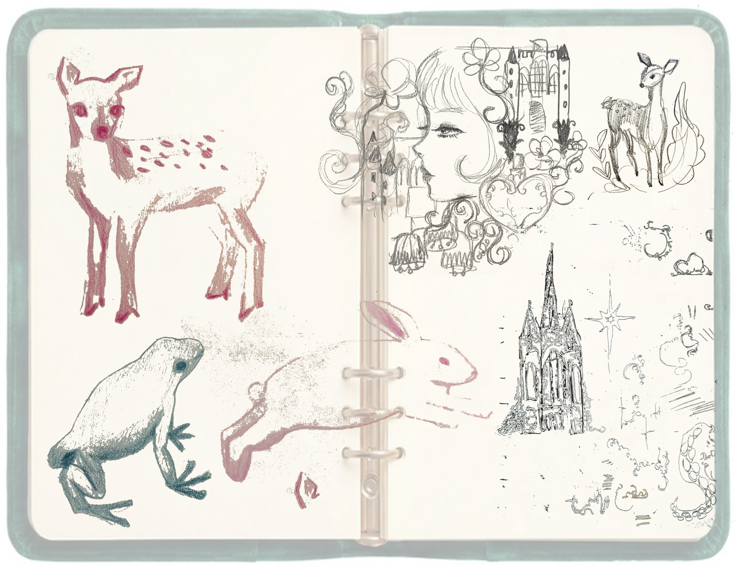 namahakyung sketchbook zine